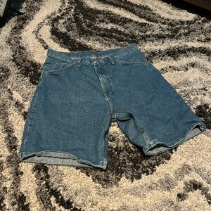 Blue Denim Shorts